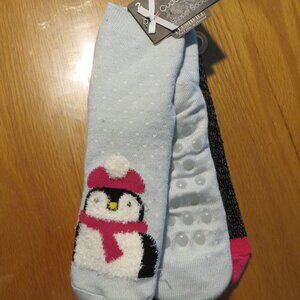 Girl's Cuddi Duds Slipper Socks
